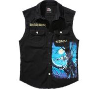 Brandit Shirt Iron Maiden Vintage Shirt Sleeveless Fotd 61045 Black-5XL