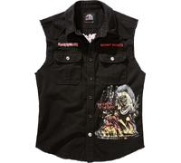 Brandit Shirt Iron Maiden Vintage Shirt Sleeveless Notb 61043 Black-7XL