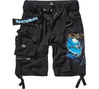 Brandit Short Iron Maiden Savage Shorts Fear Of The Dark 61053 Black-3XL