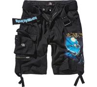 Brandit Short Iron Maiden Savage Shorts Fear Of The Dark 61053 Black-4XL