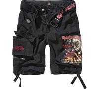 Brandit Short Iron Maiden Savage Shorts The Number Of The Beast Black Edition 61052 Black-S