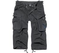 Brandit Shorts Industry Vintage 3/4 in Black-M