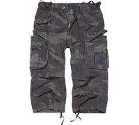 Brandit Shorts Industry Vintage 3/4 Darkcamo – 100% Baumwolle – Herren – Größe M