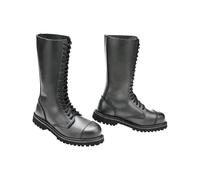 Brandit Stiefel Phantom 20‑Loch mit Stahlkappe Schwarz
