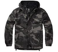 Brandit Summer Frontzip Windbreaker, Farbe: darkcamo, Größe: 3XL