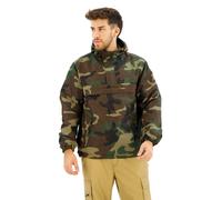 Brandit - Summer Windbreaker 3162-10 Woodland Regenjacke Festival ungefüttert Größe XL