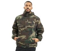 Brandit Summer Windbreaker, Farbe: darkcamo, Größe: 4XL | Regenjacke, Anorak, Trainingsjacke - viele Farben, Größe S bis 5XL