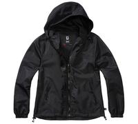 Brandit Ladies Summer Windbreaker Frontzip in Gr. XS in Schwarz