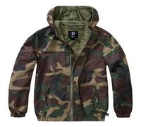 Brandit - Summer Windbreaker Frontzip - Jacke für Kinder - Woodland Körpergröße 170-176 cm