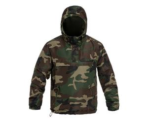 Brandit - Summer Windbreaker Jacke - Windjacke aus Polyester - Woodland M