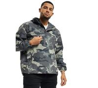 Brandit Windjacke Summer Windbreaker – aus Polyester, Grey Camo – Größe 4XL