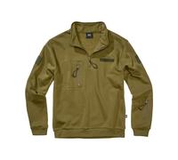 Brandit - Tactical Sweat Troyer Sweatshirt - Olive L