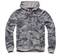 Brandit Sweathoody, Grey Camo, Größe M