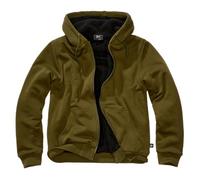 Brandit - Sweatjacket Teddylining Sweatshirt - Olive XXL