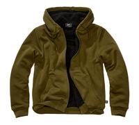 Brandit - Sweatjacket Teddylining Sweatshirt - Olive XXL