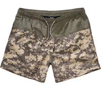Brandit Basic Badeshorts 3XL Olive / At-Digital