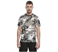 Brandit T-Shirt Camo | Aus reiner Baumwolle in Camomuster. Mit Rundhalsausschnitt und kurzem Arm.