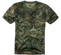Brandit Premium T-Shirt Cotton flecktarn, Größe 5XL, Herren, Baumwolle