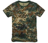 Brandit Kids T-Shirt Cotton flecktarn, Größe XXL/170-176, Baumwolle