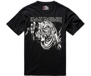 Brandit T-Shirt Iron Maiden T Shirt Eddy Glow 61049 Black-6XL