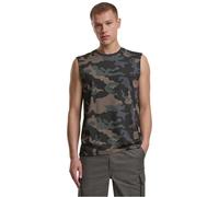 Brandit - Sleeveless Tank Top T-Shirt - Dark Camo XL