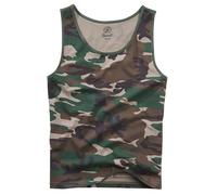 Brandit T-Shirt Tank Top in Woodland-S