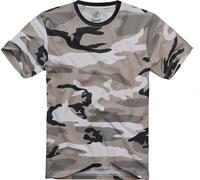 Brandit T-Shirt Camo | Aus reiner Baumwolle in Camomuster. Mit Rundhalsausschnitt und kurzem Arm.