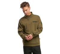 Brandit - Tactical Sweat Troyer Sweatshirt - Olive XL