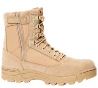 Brandit Tactical Stiefel Zipper Größe 42 Farbe Kamel