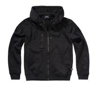 Brandit Tactical Sweat Jacket Kapuzenjacke schwarz in XL
