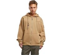 Brandit Tactical Sweatjacke, beige, Größe M für Männer