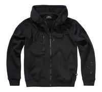 Brandit Tactical Sweatjacke, schwarz, Größe M für Männer