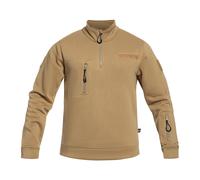 Brandit - Tactical Sweat Troyer Sweatshirt - Camel S