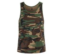 Brandit - Tank Top - Ärmelloses Shirt - Woodland S