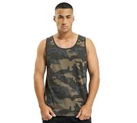 Brandit 4210, Tanktop 4XL Darkcamo