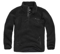 Brandit Teddy Fleecepullover Größe 3XL Farbe Schwarz