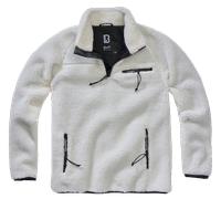 Brandit Teddy Fleecepullover Größe 3XL Farbe Weiß