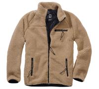 Brandit Teddyfleece Jacket Männer in Gr. 5XL in Beige
