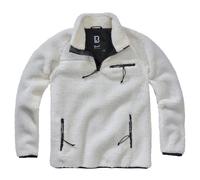 Brandit Pullover Teddyfleece Weiß Größe XL