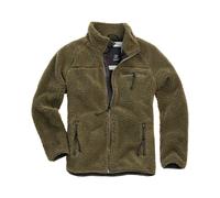 Brandit - Teddyfleece Jacket - Teddy-Fleecejacke - Olive XXL