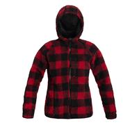 Brandit - Teddyfleece Jacket - Damenjacke - Red/Black XS