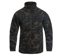 Outdoorjacke BRANDIT "Herren Teddyfleece Jacket" Gr. XXL, grün (woodland) Herren Jacken Outdoorjacken (20108522-XXL)