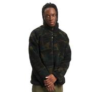 Brandit Herren Teddyfleece Jacke Grün (Woodland) Größe 4XL
