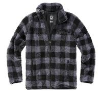 Brandit Teddy Jacke 5XL Black / Grey