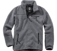 Brandit Jacke Troyer Teddyfleece Anthrazit Größe L