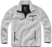 Brandit Teddyfleece Pullover weiss Größe 5XL