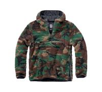 Brandit Teddyfleece-Troyer Woodland (Größe: 3XL) 60/62 braun