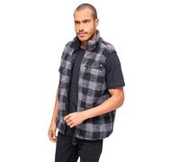 Brandit Teddyfleece Vest, Farbe: black/grey, Größe: XL