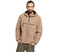 Brandit Teddyfleece Worker Pullover, Camel, Herren, Größe 3XL, Synthetik