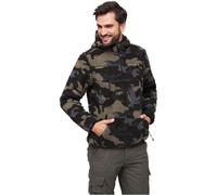 Brandit Teddyfleece Worker Pullover darkcamo Größe M